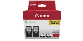 Canon CARTRIDGE PG-540L TWIN černá pro Pixma MG 2150,2250,3150,3250,3550,4150,4250, MX 455,475,515(2x300 str.)