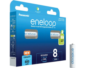 PANASONIC HR03 AAA 4MCCE/8BE ENELOOP N, 800 mAh (Blistr 8ks)