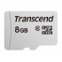 TRANSCEND MicroSDHC karta 8GB 300S, Class 10, bez adaptéru