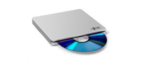 HITACHI LG - externí mechanika DVD-W/CD-RW/DVD±R/±RW/RAM/M-DISC GP70NS50, Blade Ultra Slim, Silver, box+SW