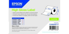 Epson label roll, normal paper, 102x51mm