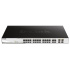 D-Link DGS-1210-28P 28-port Gigabit Smart+ PoE Switch, 24x GbE PoE+, 4x RJ45/SFP, PoE 193W