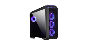 CHIEFTEC skříň STALLION 3, ATX, 1x USB-C 3.2, 2x USB 3.1, 1x USB 2.0, 4x 120mm RGB Fan, černá