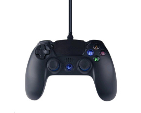 GEMBIRD gamepad PD-PS4U-01 pro PS4 a PC, vibrační, 3m