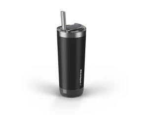 HidrateSpark Pro Tumbler – Chytrá hydratační lahev, 592 ml, černá