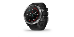 Garmin Descent Mk2 Sapphire, Silver/Black band