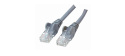 PremiumCord Patch kabel UTP RJ45-RJ45 CAT6 0.5m šedá