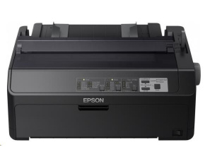 EPSON tiskárna jehličková LQ-590II, A4, 24 jehel, high speed draft 550 zn/s, 1+6 kopii, USB 2.0