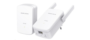 MERCUSYS MP510 KIT WiFi4 Powerline set (N300,AV1000,2,4GHz,1xGbELAN)