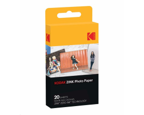 Kodak Zink - fotografický papír 2x3 20-pack