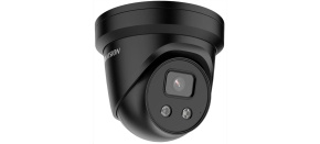 Hikvision DS-2CD2346G2-IU(2.8mm)(C)(BLACK), 4MPix IP Turret AcuSense kamera; IR 30m, IP67, mikrofon, černá