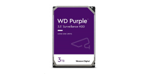 WD PURPLE WD33PURZ 3TB, SATA III 3.5", 256MB, 175MB/s, Low Noise, CMR