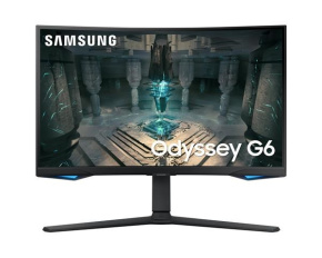 SAMSUNG MT LED LCD Gaming Smart Monitor 27" Odyssey G65B - prohnutý,Quantum Dot QHD,VA,240Hz,1ms,Pivot