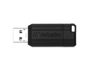 VERBATIM Flash Disk 16GB Store 'n' Go PinStripe, černá