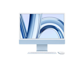 APPLE 24-inch iMac with Retina 4.5K display: M3 chip with 8-core CPU and 10-core GPU, 512GB SSD - Blue