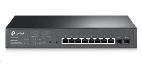 TP-Link OMADA switch SG2210MP (8xGbE,2xSFP,8xPoE+,150W,fanless)