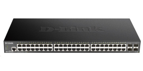 D-Link DGS-1250-52X 52-port Gigabit Smart Switch, 48x GbE, 4x SFP+