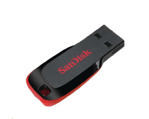 SanDisk Flash Disk 64GB Cruzer Blade, USB 2.0, černá