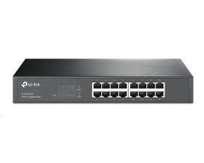 TP-Link switch TL-SG1016D (16xGbE, fanless)