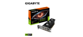 GIGABYTE VGA NVIDIA GeForce RTX 4060 Low Profile OC 8G, 8G GDDR6, 2xDP, 2xHDMI