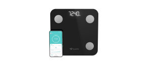 TrueLife FitScale W1 BT Black - bioelektrická impedanční bluetooth váha