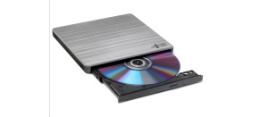 HITACHI LG - externí mechanika DVD-W/CD-RW/DVD±R/±RW/RAM GP60NS60, Slim, Silver, box+SW