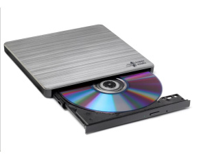 HITACHI LG - externí mechanika DVD-W/CD-RW/DVD±R/±RW/RAM GP60NS60, Slim, Silver, box+SW