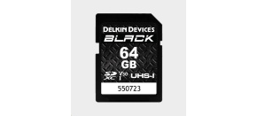 Delkin SDXC BLACK Rugged UHS-I R90/W90 (V30) 64GB