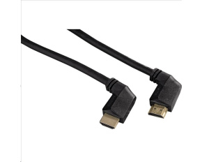 Hama HDMI kábel vidlica-vidlica, kolmé konektory, pozlátený, 3*, 1,5 m