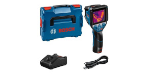 BOSCH GTC 600 C termokamera, IP54, ochrana proti nárazu, 49152 měřících bodů, akumulátor GBA 12V 2.0Ah