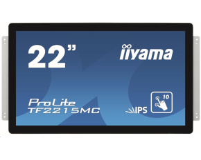 iiyama ProLite TF2215MC-B2, 54.6cm (21.5''), Projected Capacitive, 10 TP, Full HD, black