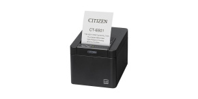 Citizen CT-E601, USB, USB Host, Lightning, 8 dots/mm (203 dpi), cutter, black