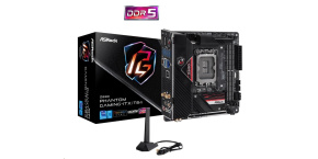 ASRock MB Sc LGA1700 Z690 Phantom Gaming-ITX/TB4, Intel Z690, 2xDDR5, 1xDP, 1xHDMI, WI-FI, mini-ITX