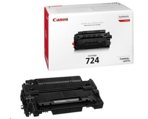 Canon TONER CRG-724 černý pro i-SENSYS LBP6750DN, LBP6780x, LBP7780Cx, MF512x, MF515x (6000 str.)