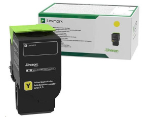 Lexmark žlutý toner C2320Y0 Return progam pro C2525, C2425, C2535, MC 2325, MC 2425, MS2535, MC2640 - 1 000 str