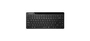 A4tech FStyler FBK22 AS, bezdrátová Dual mode Bluetooth+2,4G klávesnice, CZ, černá