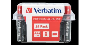 VERBATIM  Alkalická Baterie AAA 24 Pack / LR03