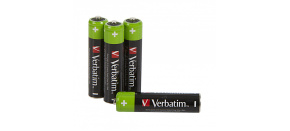 VERBATIM Nabíjecí baterie AAA Premium 4-Pack 950mAh HR03