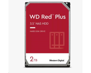 WD RED PLUS NAS WD20EFPX 2TB, SATA III 3.5", 64MB 5400RPM, 175MB/s, CMR