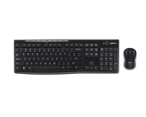 Logitech sada Wireless Combo MK270, bezdrátová klávesnice + myš, 2.4GHz, EER, HU