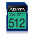 ADATA SDXC karta 512GB Premier Pro UHS-I U3 Class 10 (R:95/W:60 MB/s)