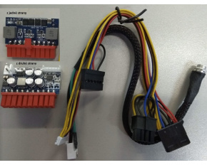 EUROCASE měnič DC/DC (in 12V/out ATX) 90W pico PSU , 20pin, molex, SATA, eff. 92+