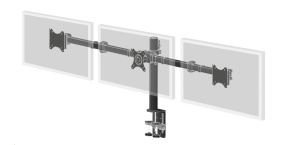 iiyama display holder, triple desktop arm