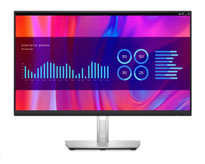 DELL LCD P2423DE - 23.8"/IPS/LED/QHD/2560x1440/16:9/60Hz/8ms/1000:1/300 cd/m2/HDMI/DP/Pivot/VESA/3YNBD (210-BDDW)