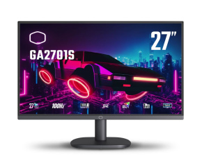 Cooler Master LCD - 27", 1920x1080, 100Hz, 1000:1, 250cd/m2, 1ms, 1xHDMI, 1xVGA, IPS