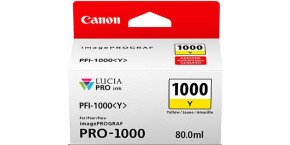 Canon CARTRIDGE PFI-1000Y žlutá pro ImagePROGRAF PRO-1000 (329 str.)