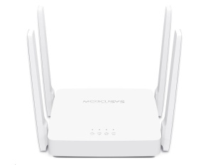 MERCUSYS AC10 WiFi5 router (AC1200, 2,4GHz/5GHz, 2x100Mb/s LAN, 1x100Mb/s WAN)