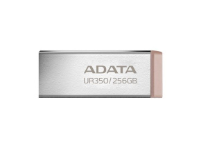 ADATA Flash Disk 256GB UR350, USB 3.2, stříbrno-hnědá