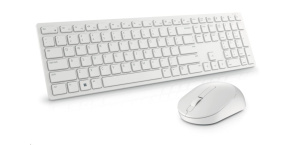 DELL Pro Wireless Keyboard and Mouse - KM5221W - Hungarian (QWERTZ) - White