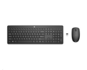 HP 230 Wireless Keyboard & Mouse EN  combo - bezdrátová klávesnice a myš